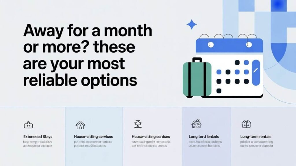 Away for a Month or More? These Are Your Most Reliable Options