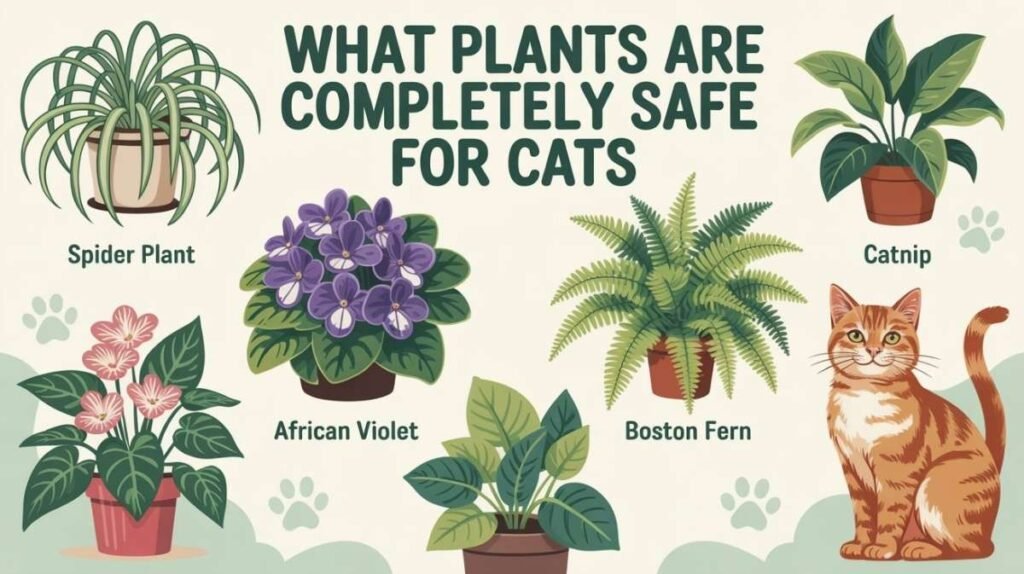 What Plants Are Completely Safe for Cats