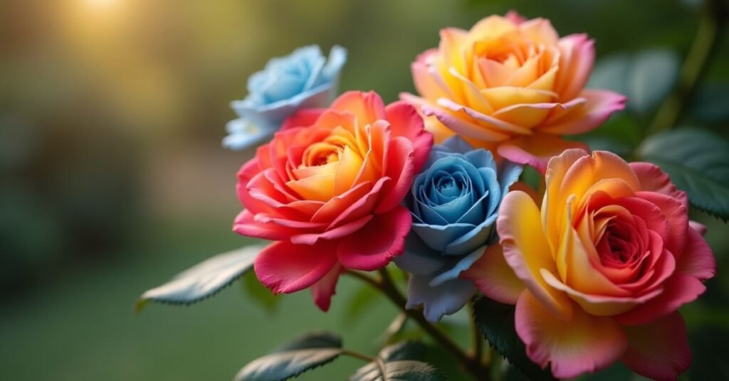 rainbow rose plant