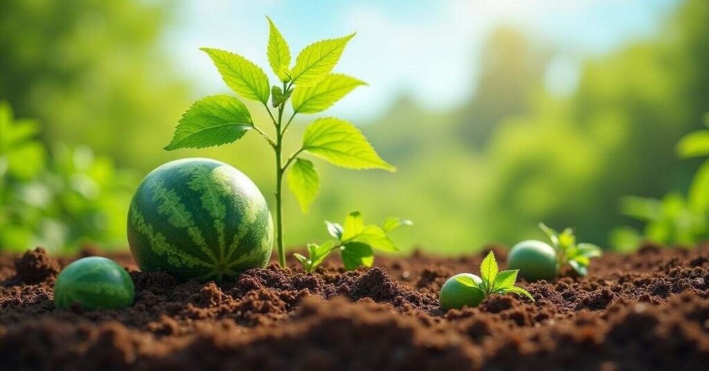 watermelon plant