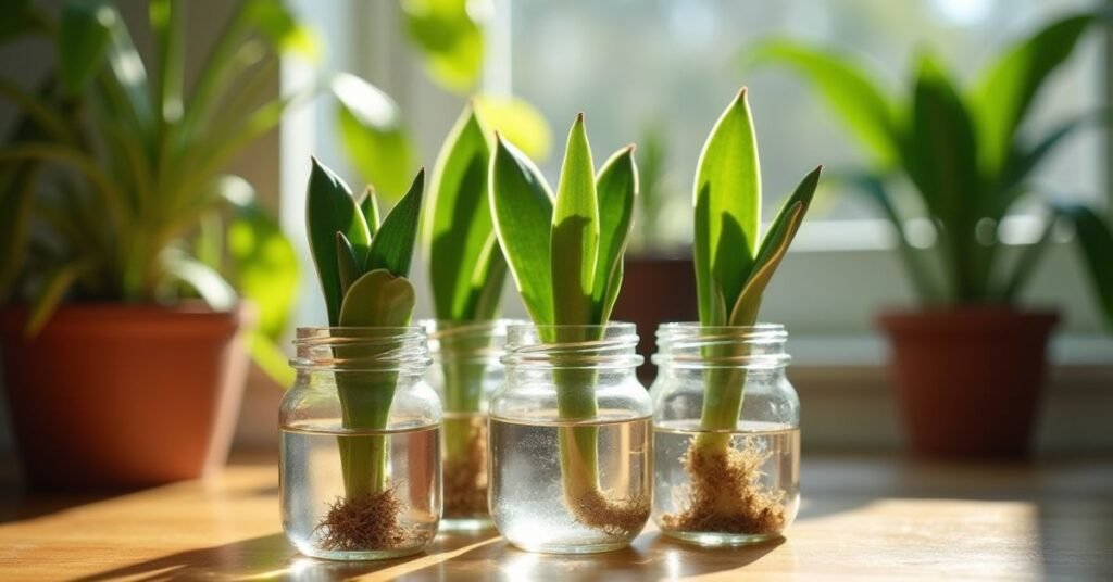 propagate snake plant