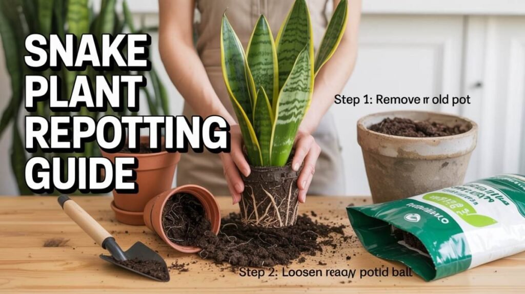 Snake Plant Repotting Guide