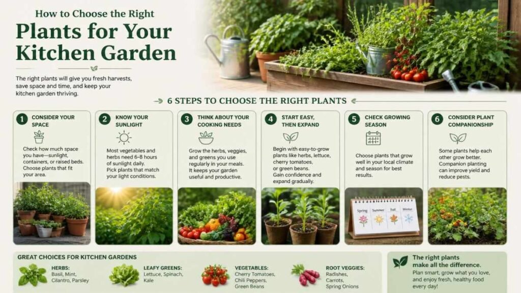 How to Choose the Right Plants for Your Kitchen Garden