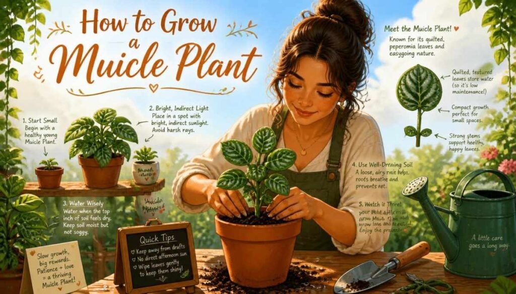 How to Grow a Muicle Plant - Muicle Plant Benefits