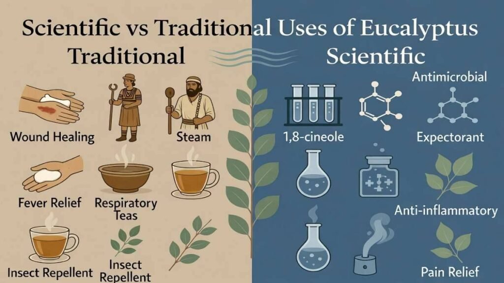 Scientific vs Traditional Uses of Eucalyptus