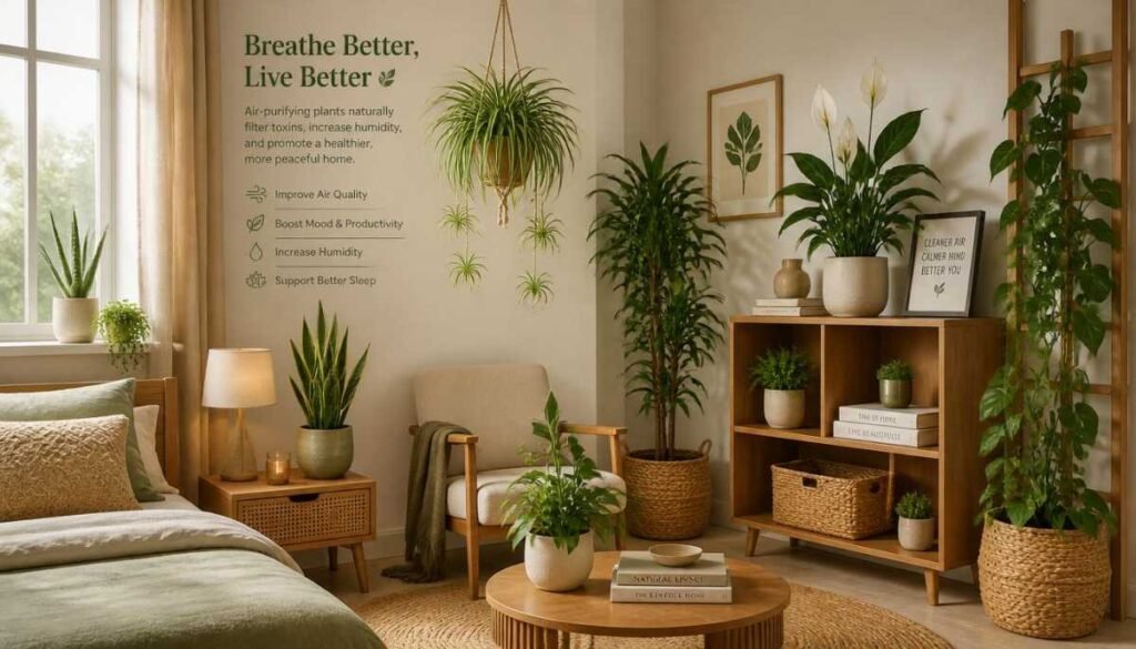 Where to Place Air-Purifying Plants in Your Home