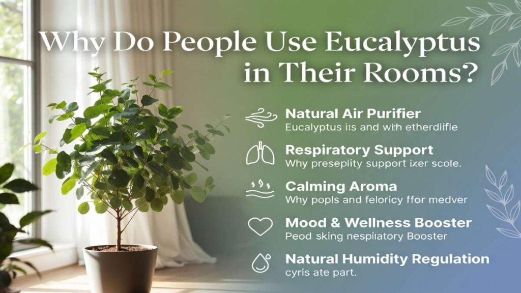 Why Do People Use Eucalyptus in Their Rooms? - Eucalyptus Plant Benefits in Room