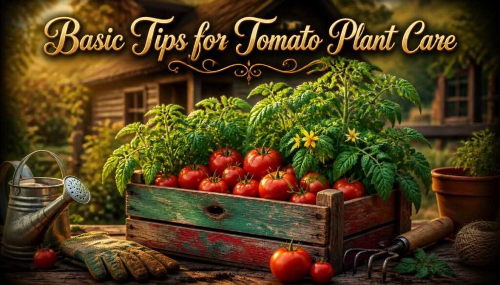 Basic Tips for Tomato Plant Care