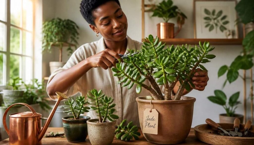 How to Propagate a Jade Plant Using a Leaf