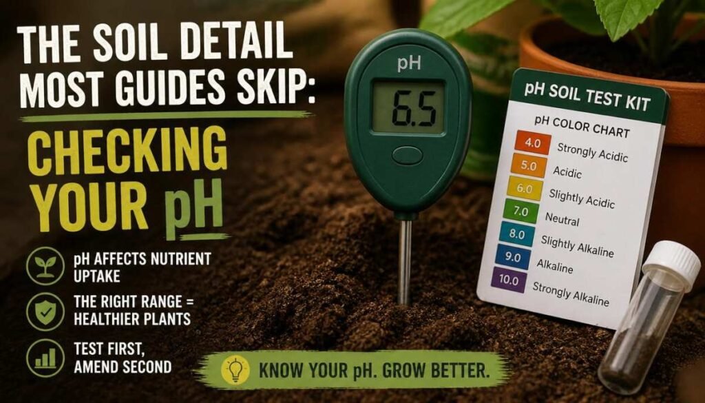 The Soil Detail Most Guides Skip Checking Your pH