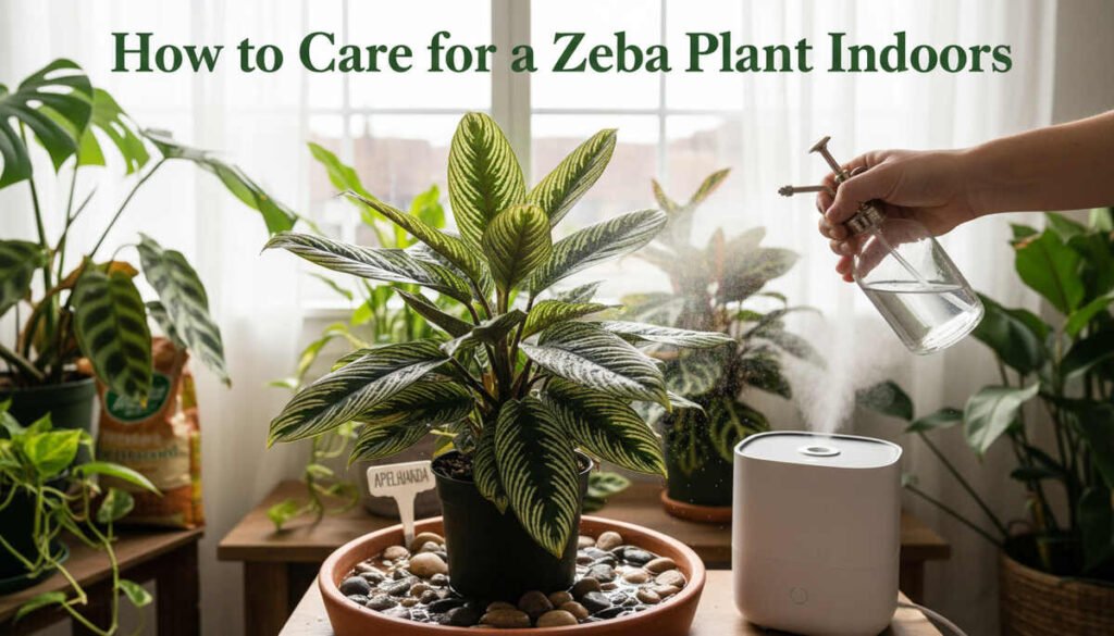How to Care for a Zebra Plant Indoors-Zebra Plant Care