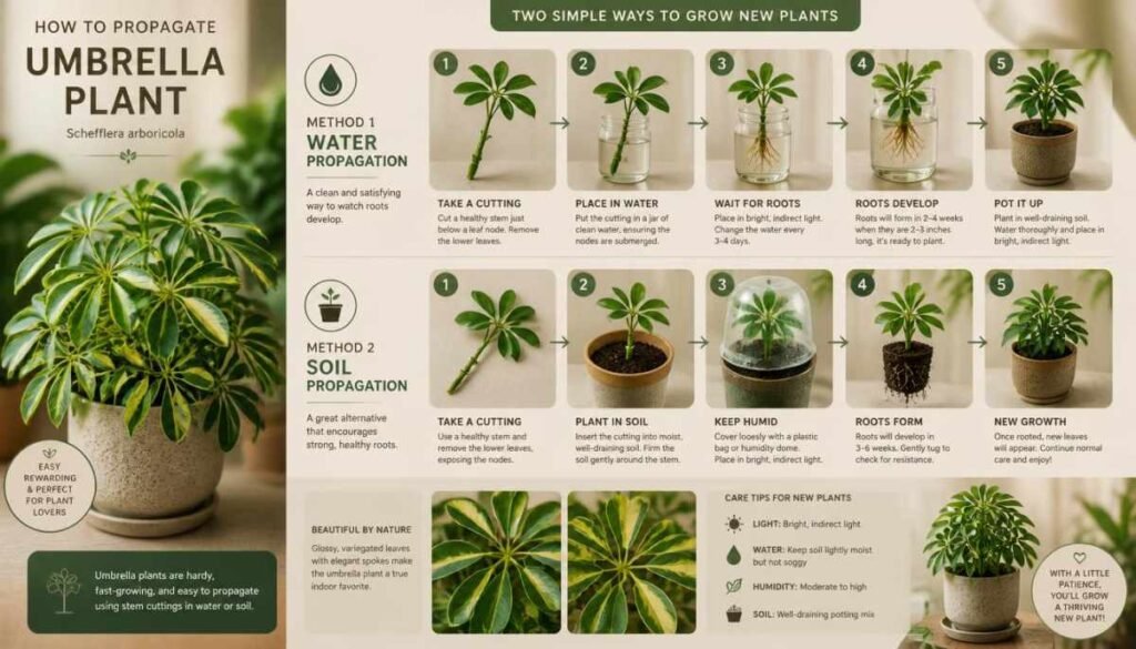 How to Propagate an Umbrella Plant