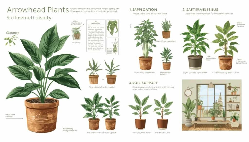 How to Use and Display an Arrowhead Plant
