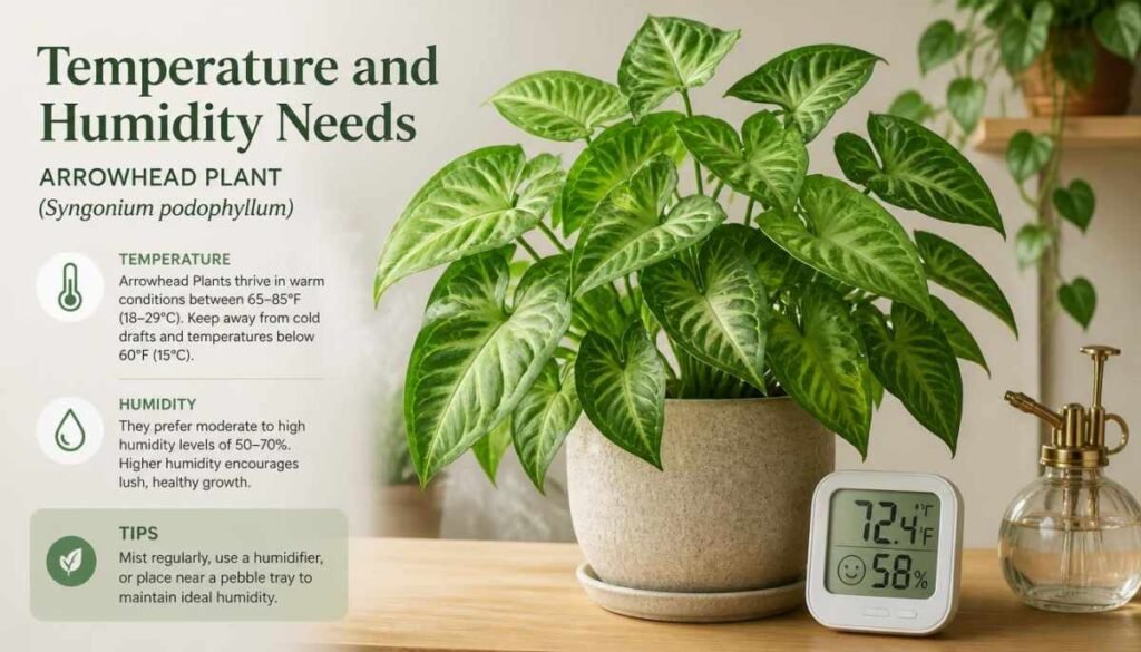 Temperature and Humidity Needs