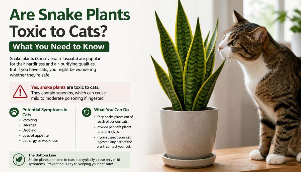 Are Snake Plants Toxic to Cats What You Need to Know