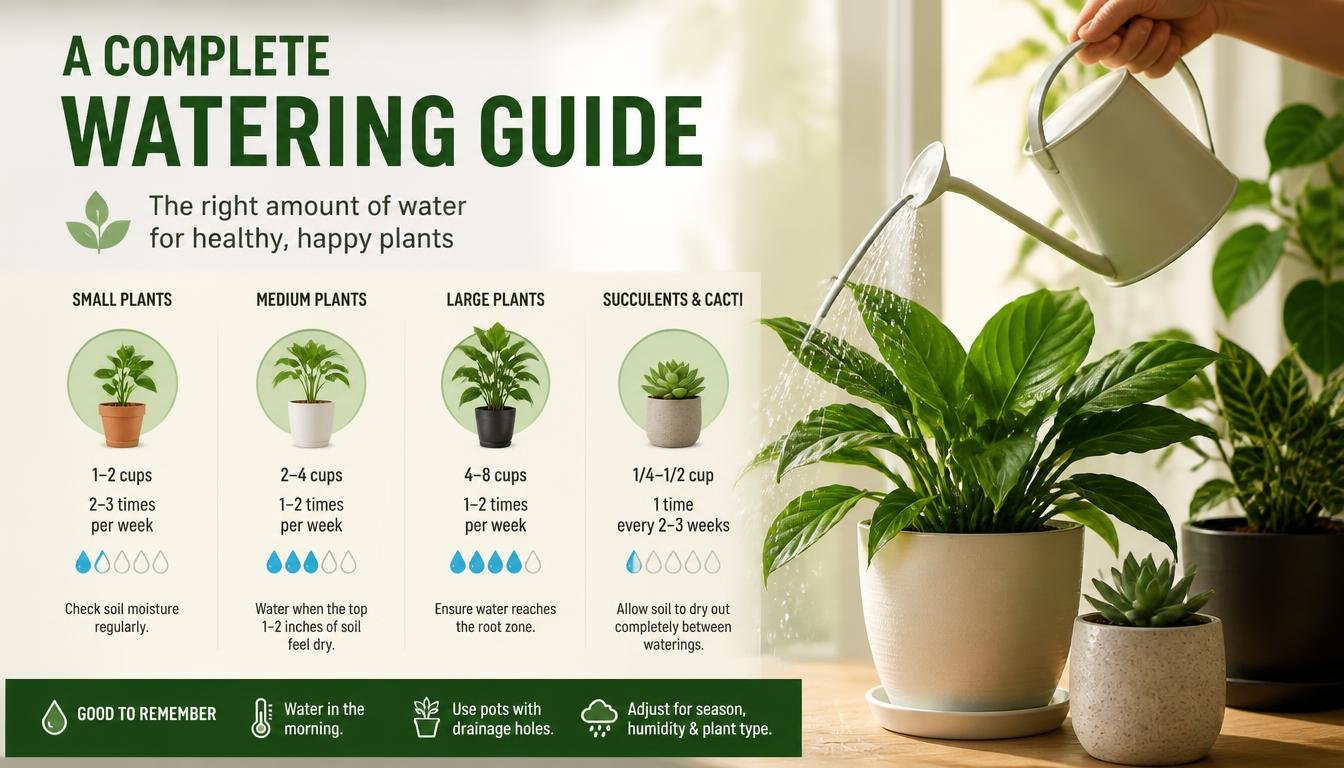 How Much Water Do Plants Need A Complete Watering Guide-How Much Water Do Plants Need
