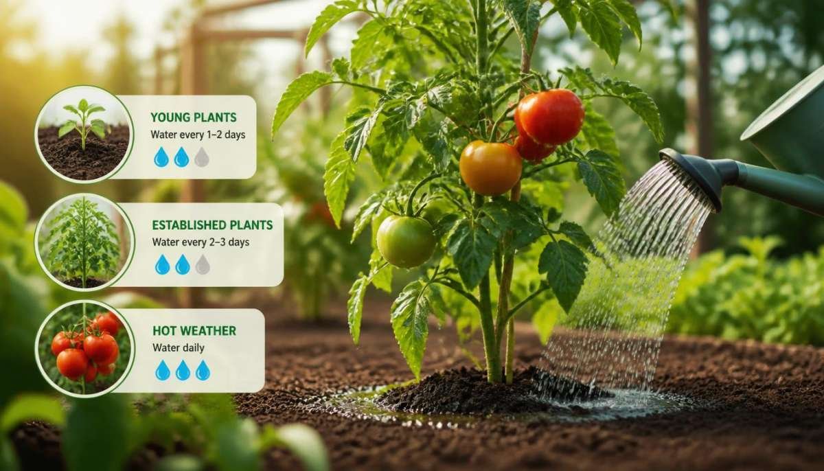 How Often to Water Tomato Plants A Simple Guide for Healthy Growth-How Often to Water Tomato Plants